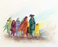 Imtiaz Ali, 17 x 14 Inch, Watercolor On Paper, Figurative Painting, AC-IMA-020